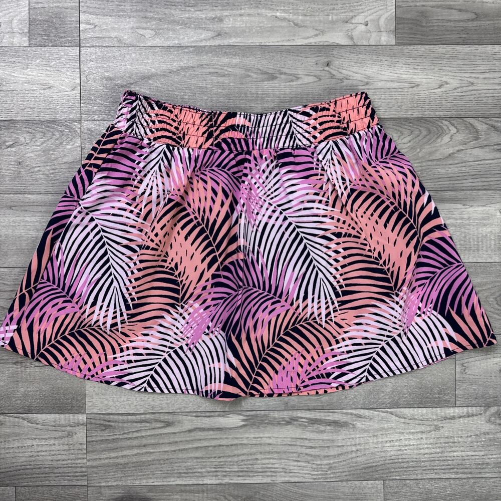 Tommy Bahama Everyday Active Golf Skort Multicolor Leaf Print sz S